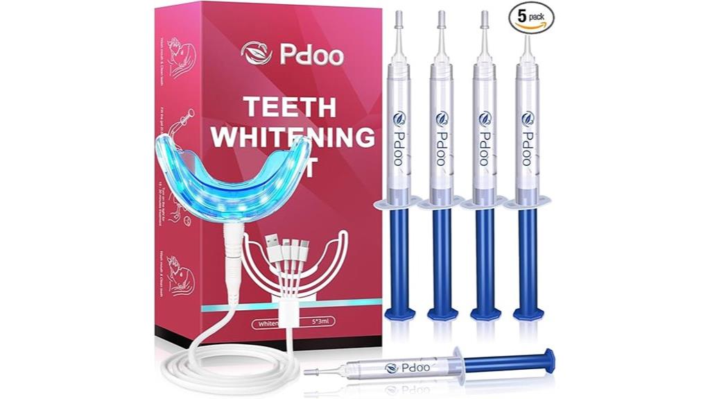 led light teeth whitening