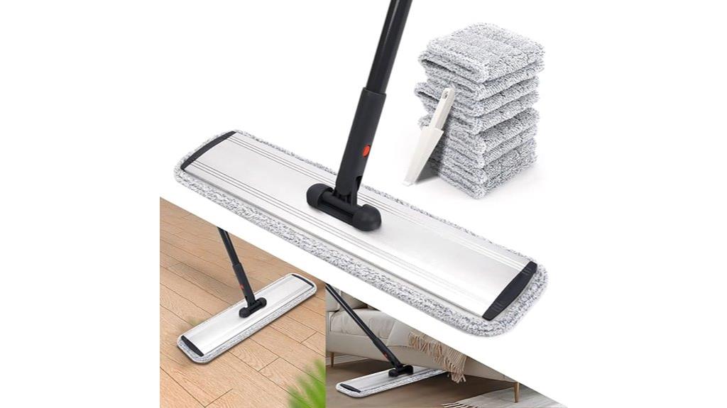 microfiber mop with pads