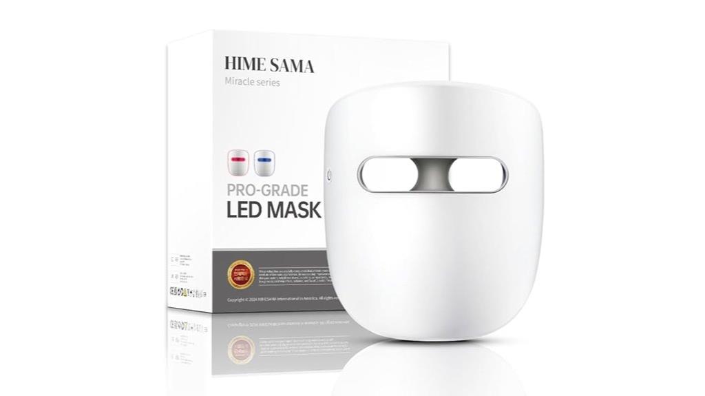 multicolor led skin mask