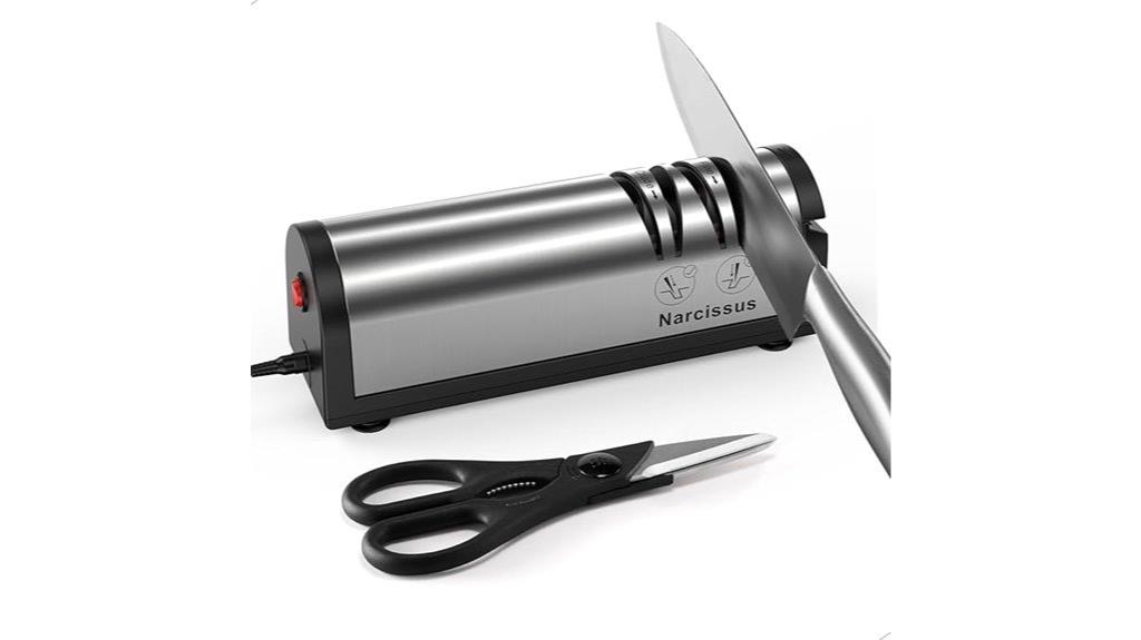 narcissus knife sharpener set