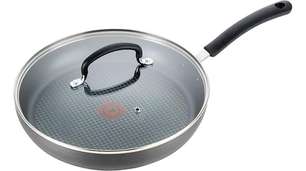 nonstick fry pan with lid