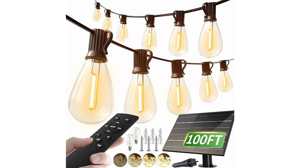 outdoor waterproof solar lights