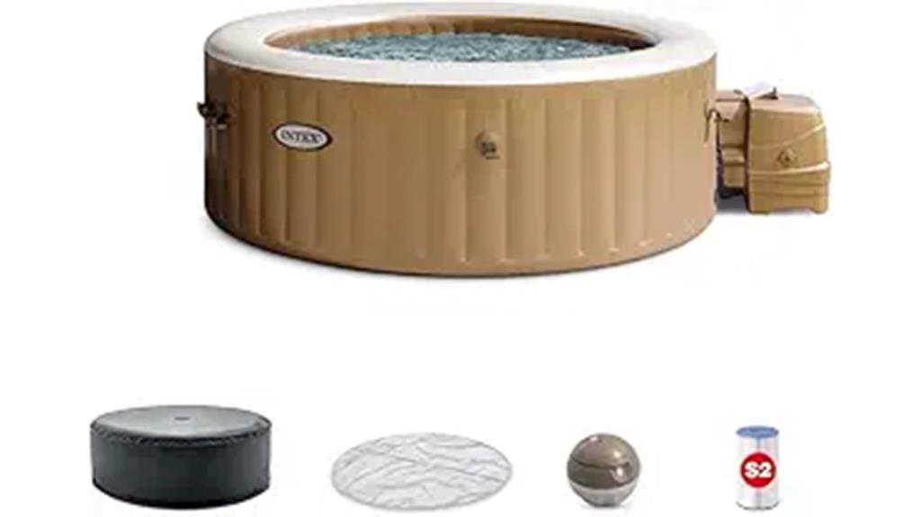 portable bubble massage spa