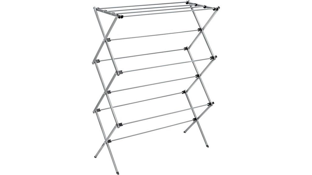 portable collapsible drying rack