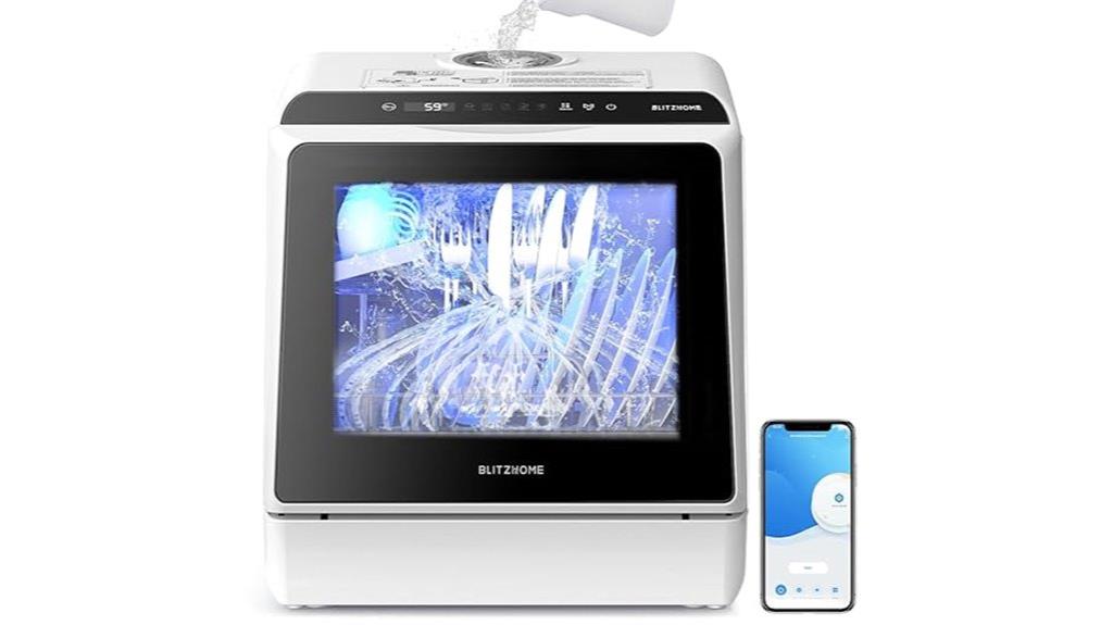 portable countertop dishwasher