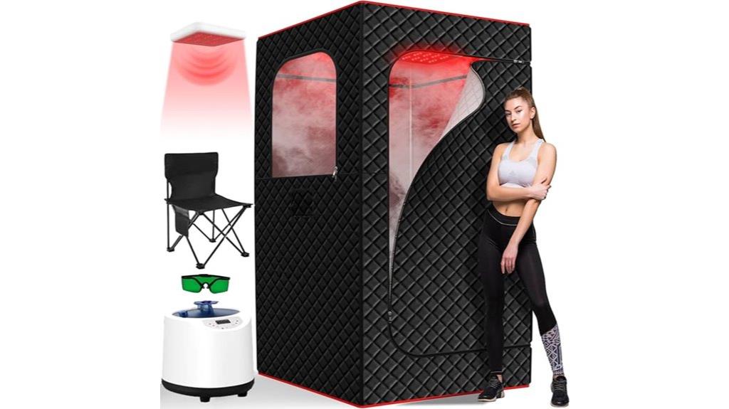 portable infrared sauna kit