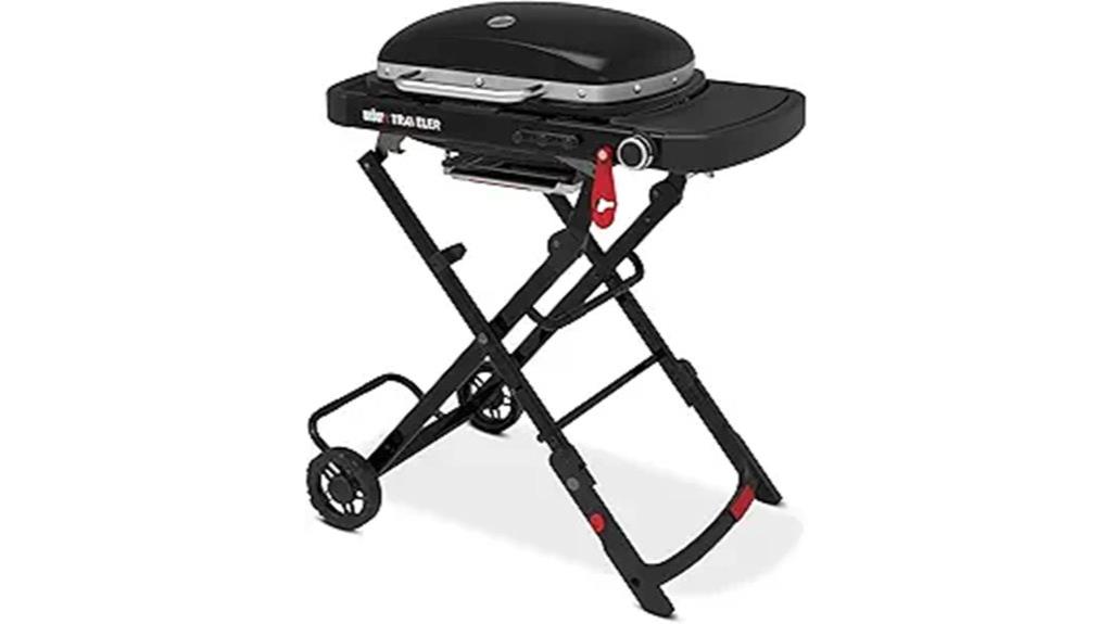 portable liquid propane grill