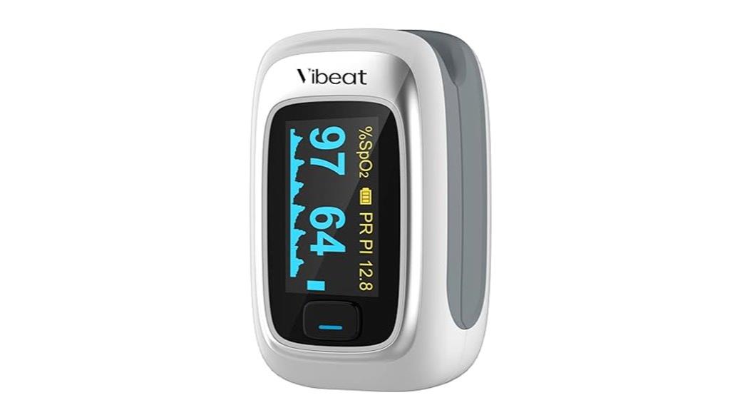 portable pulse oximeter device