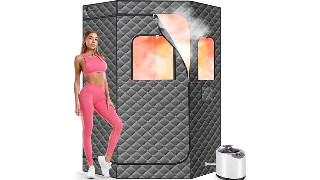 portable steam sauna upgrade