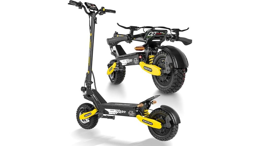 powerful foldable adult scooter