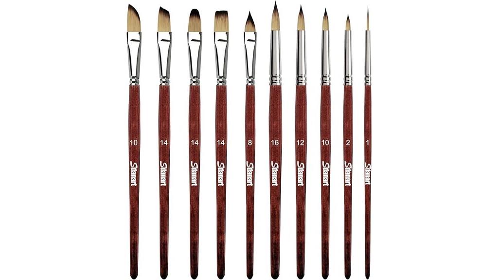 professional watercolor brush set