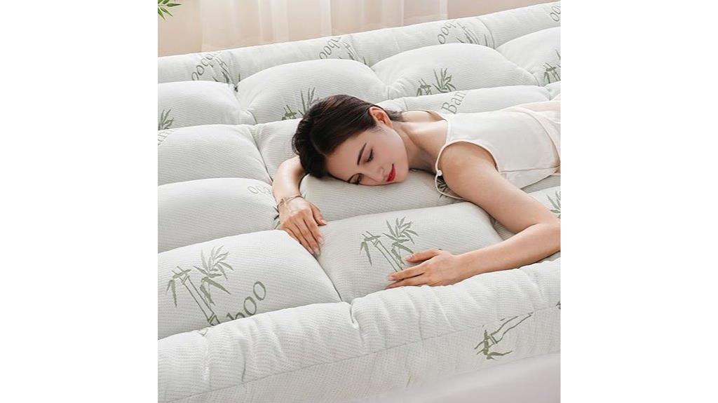 queen size memory foam topper