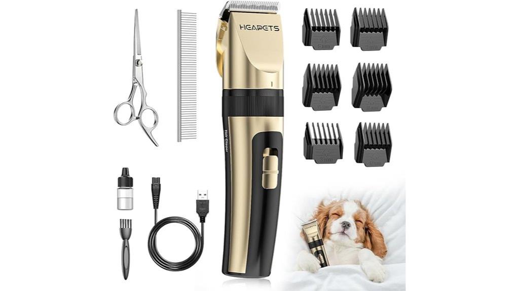 quiet cordless pet clippers