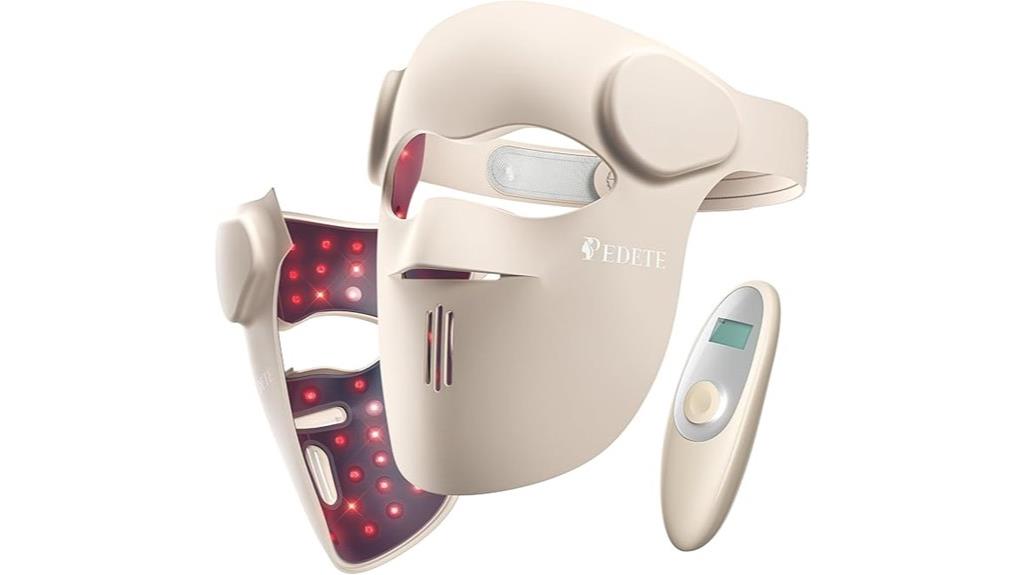 rechargeable led face mask