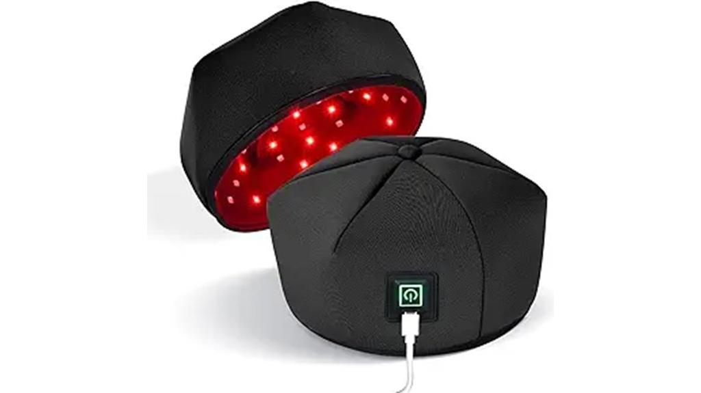 red light hair growth cap