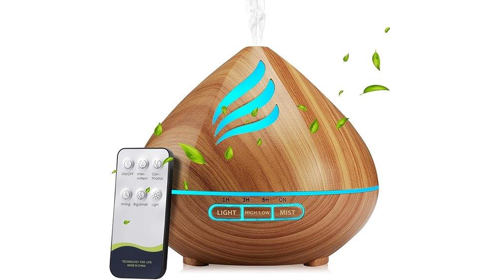 remote controlled oil diffuser