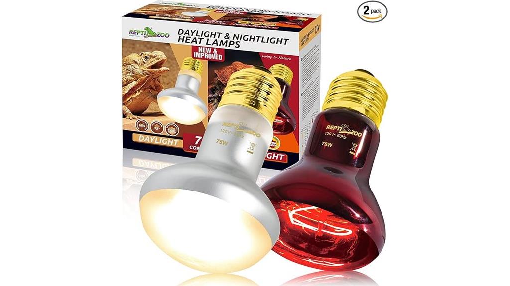 repti zoo heat bulbs