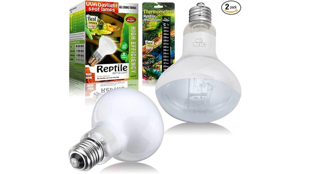 reptile heat lamp pack