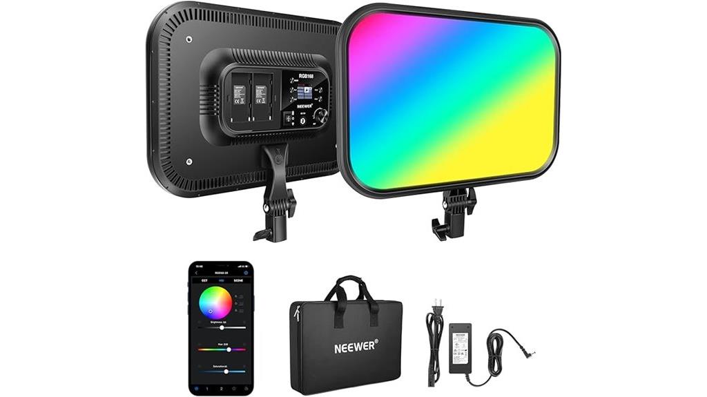rgb led panel with app