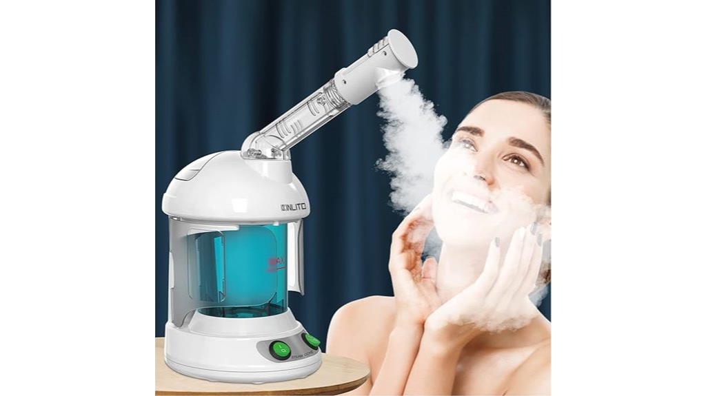 rotatable arm facial steamer