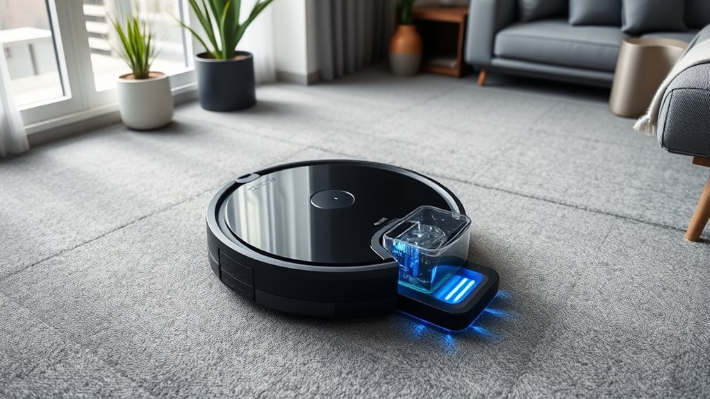 self emptying vacuum considerations
