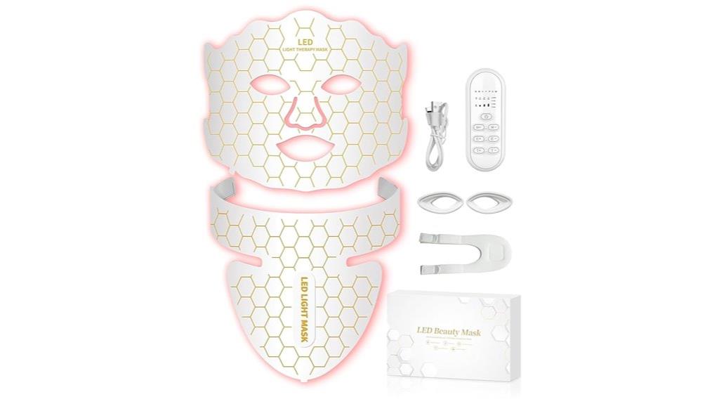 seven color led mask