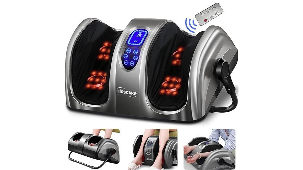 shiatsu heat foot massager
