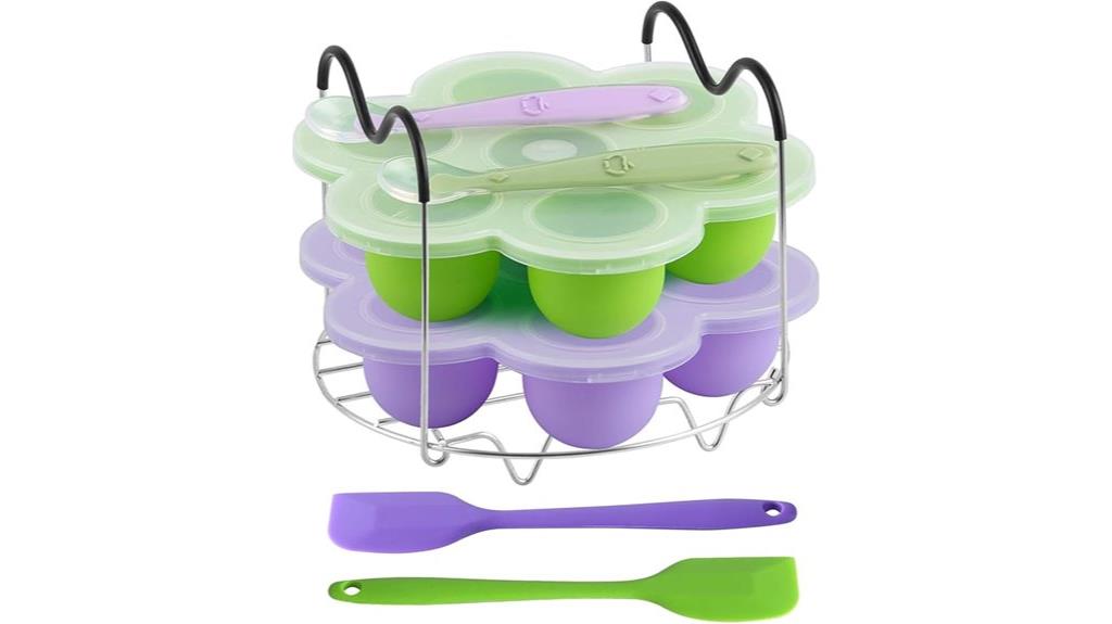silicone egg bites set