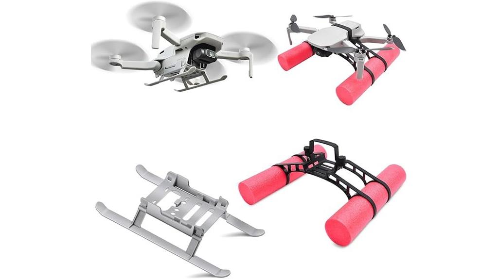 small 4k drone legs