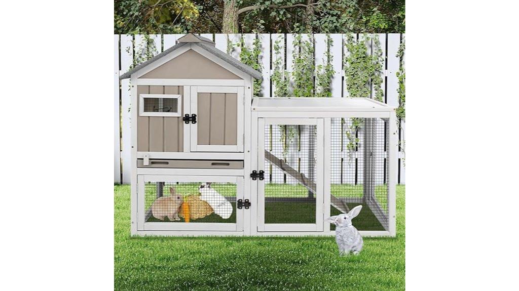 small animal rabbit hutch