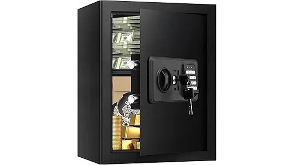 small cubic fireproof safe