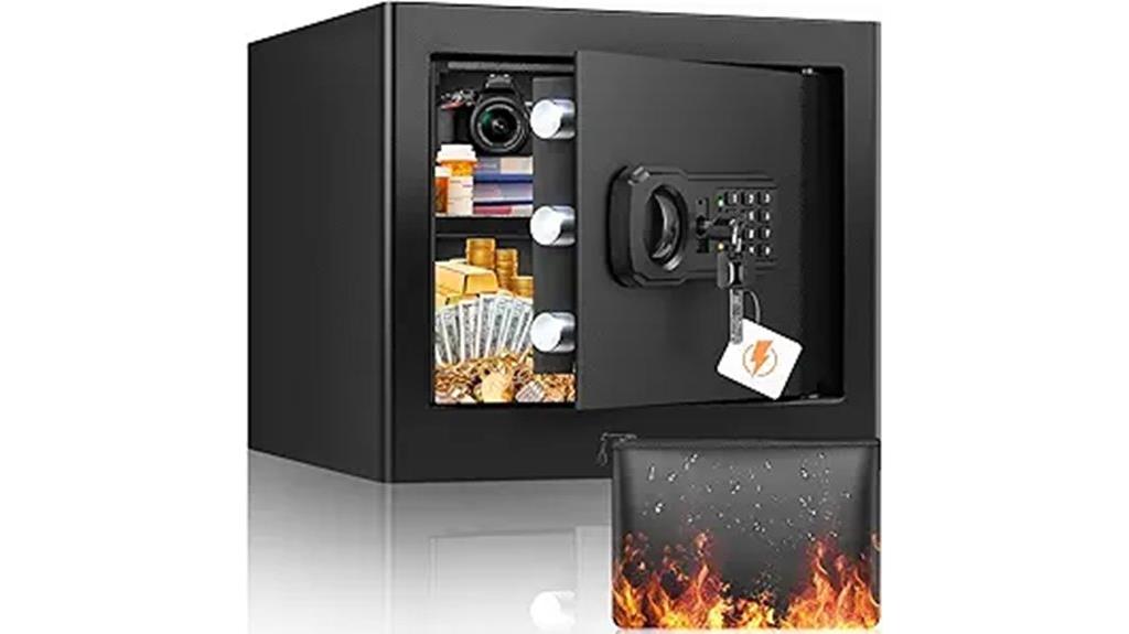 small fireproof safe box