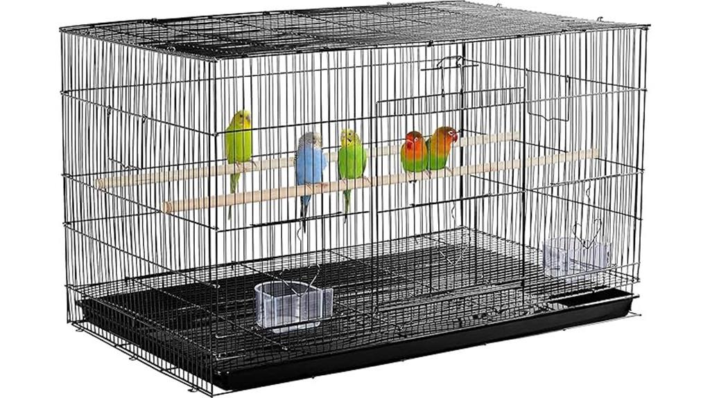 small parrot flight cage