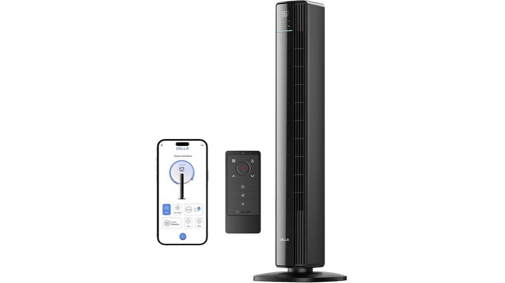 smart tower fan with remote