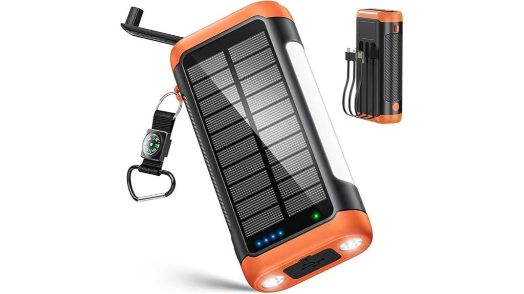 solar powered portable charger