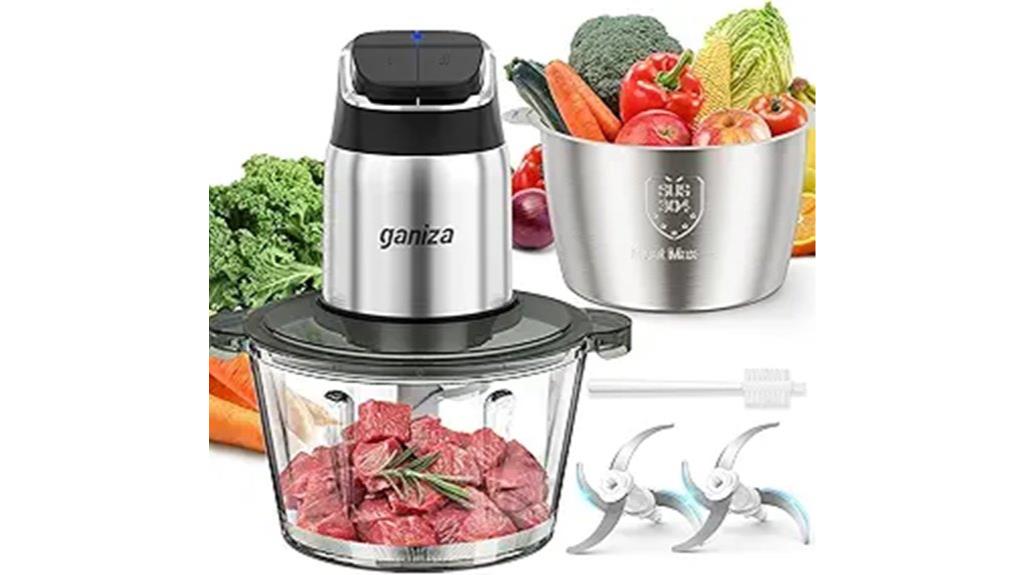 stainless steel glass chopper