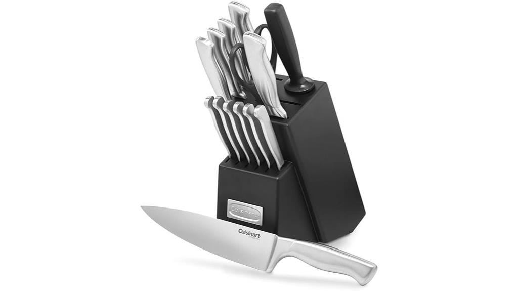 stainless steel knife set