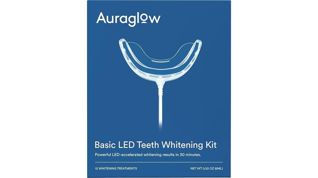 teeth whitening kit led