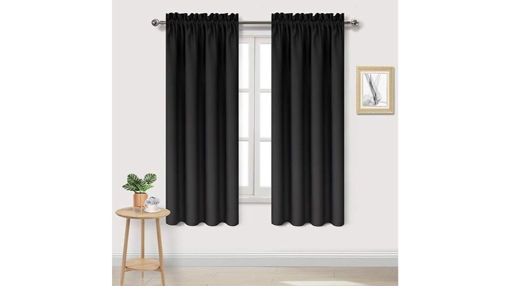 thermal insulated noise reducing curtains
