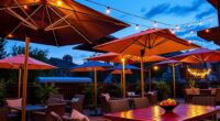 top 14 illuminated patio umbrellas