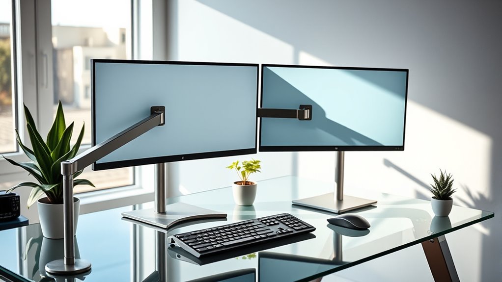 top dual monitor arm options