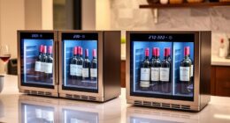 top dual zone wine coolers