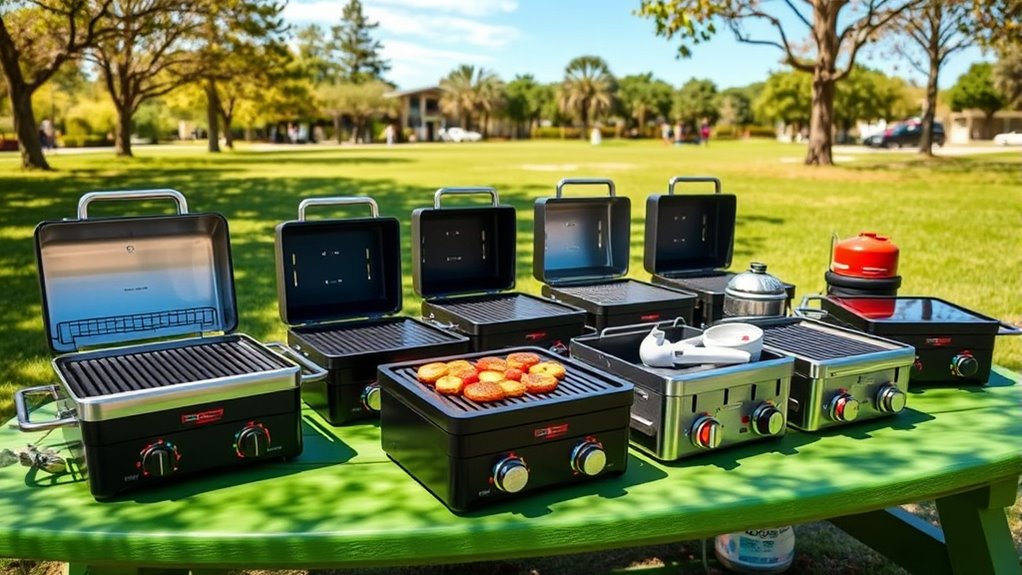 top portable gas grill options