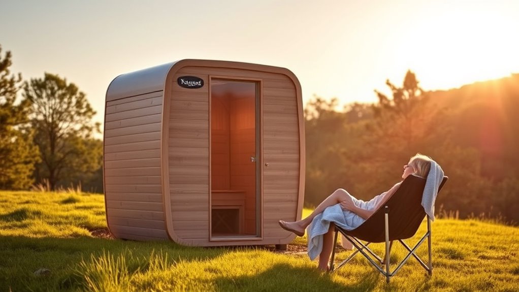 top portable sauna options