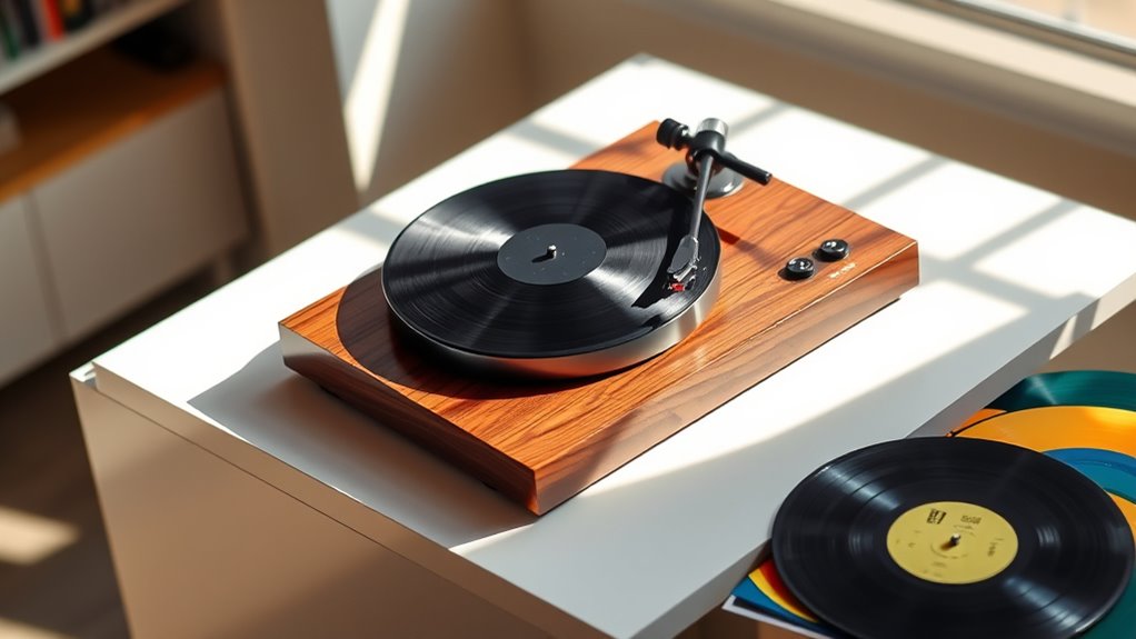 top vintage bluetooth record players