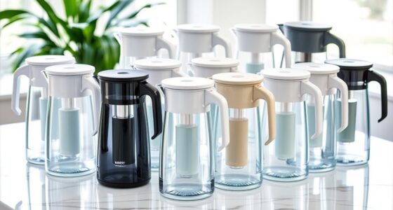 top water purifier pitchers