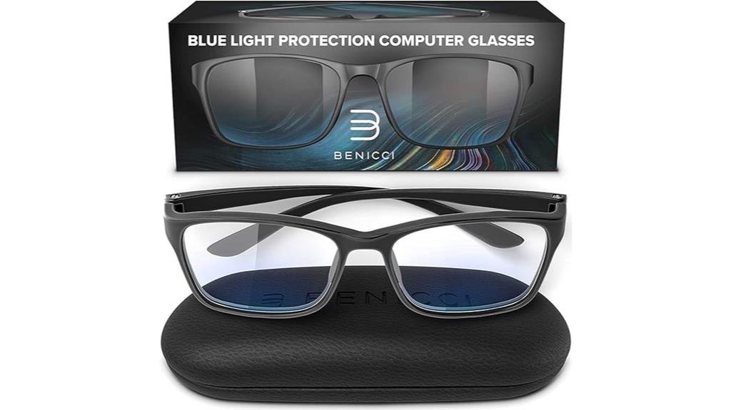 trendy blue light glasses