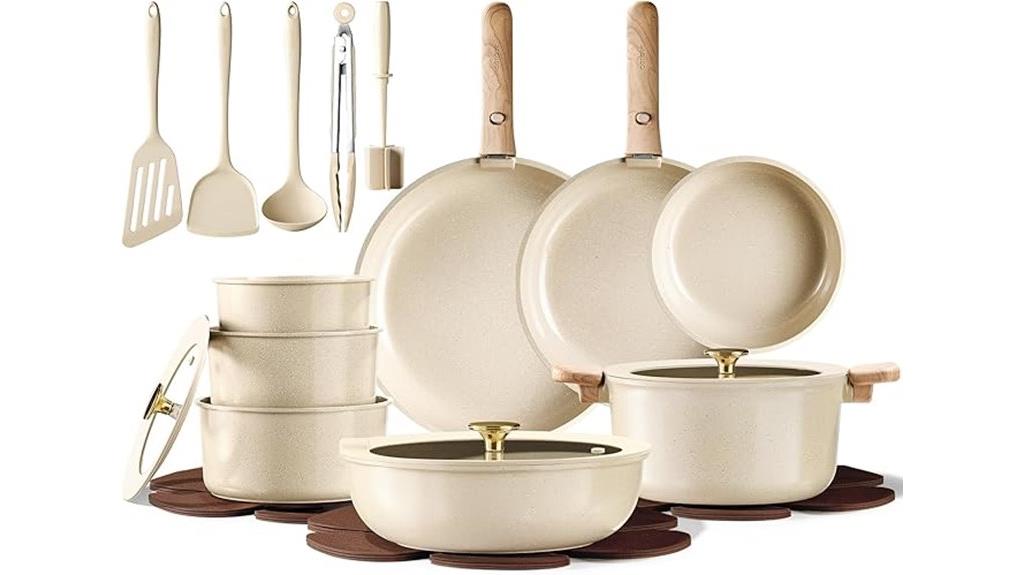 twenty five piece ceramic set