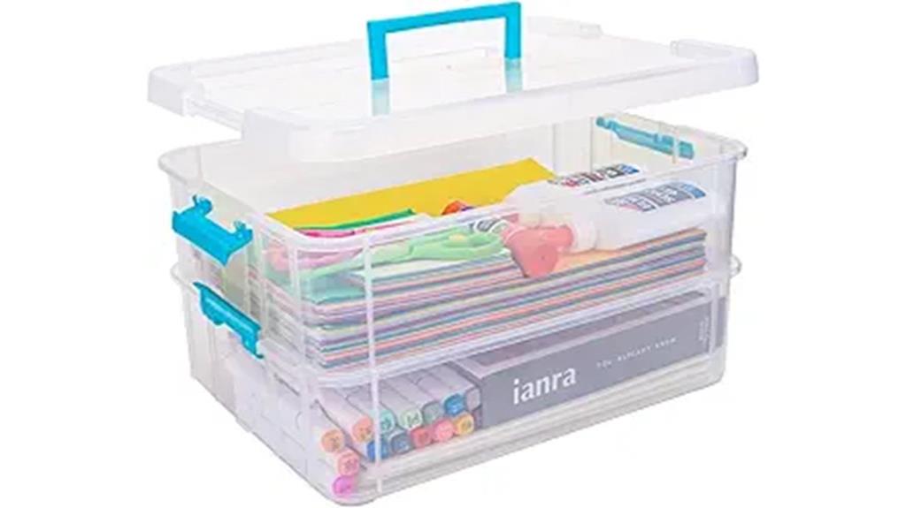 two layer plastic containers