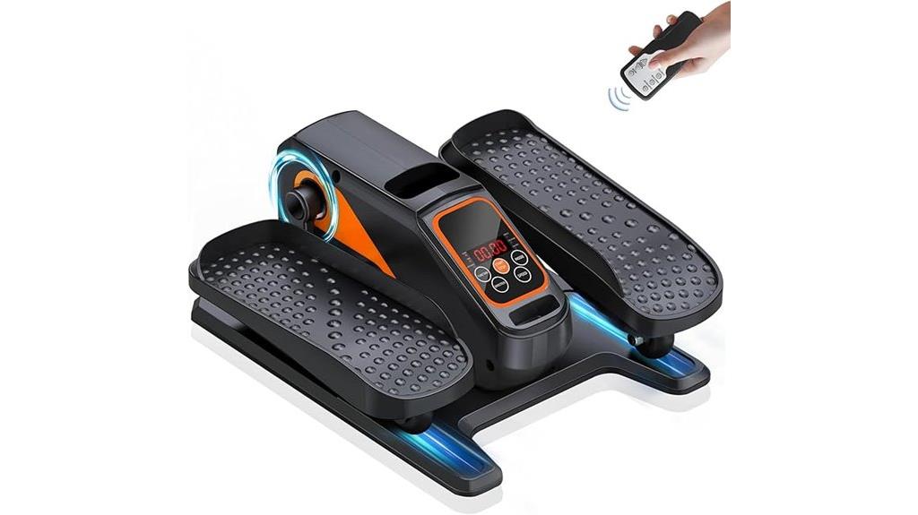 under desk elliptical with remote